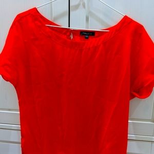 Talula red blouse, size XXS